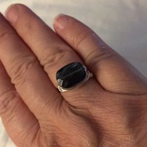 London blue topaz ring made to order